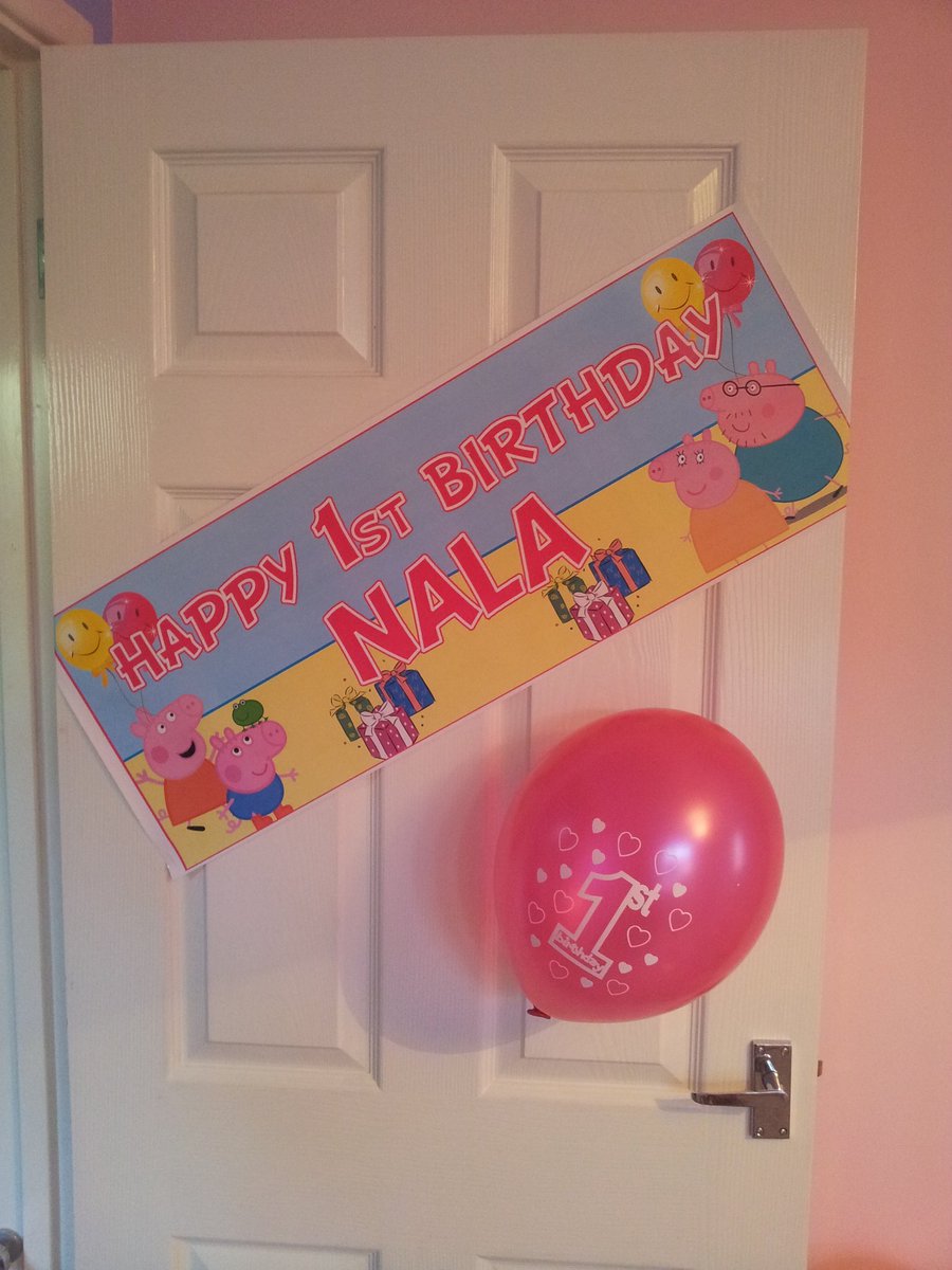 I cant believe i have been a mammy for a year #bestthingever happy birthday Nala i love you so much