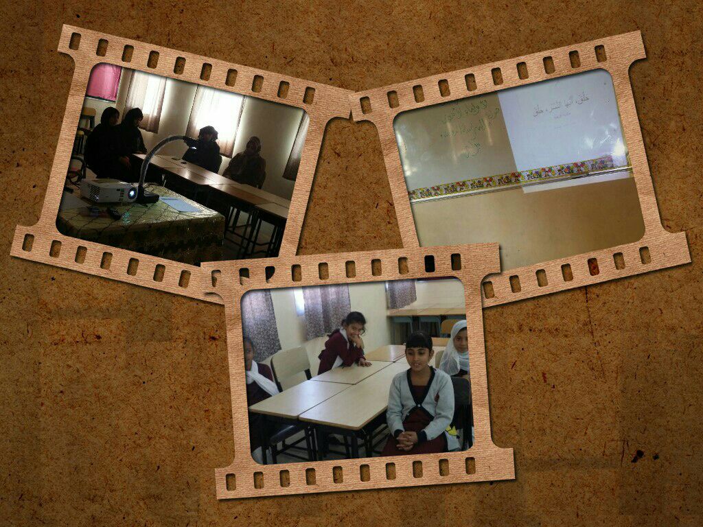 عمل ورشة عمل لأولياء امور 4/4حول تدريبهم لحل اختبارات بيرلز مع الطلبة لتدريب علي كيفية حل الاختبارات المقدمه لهم