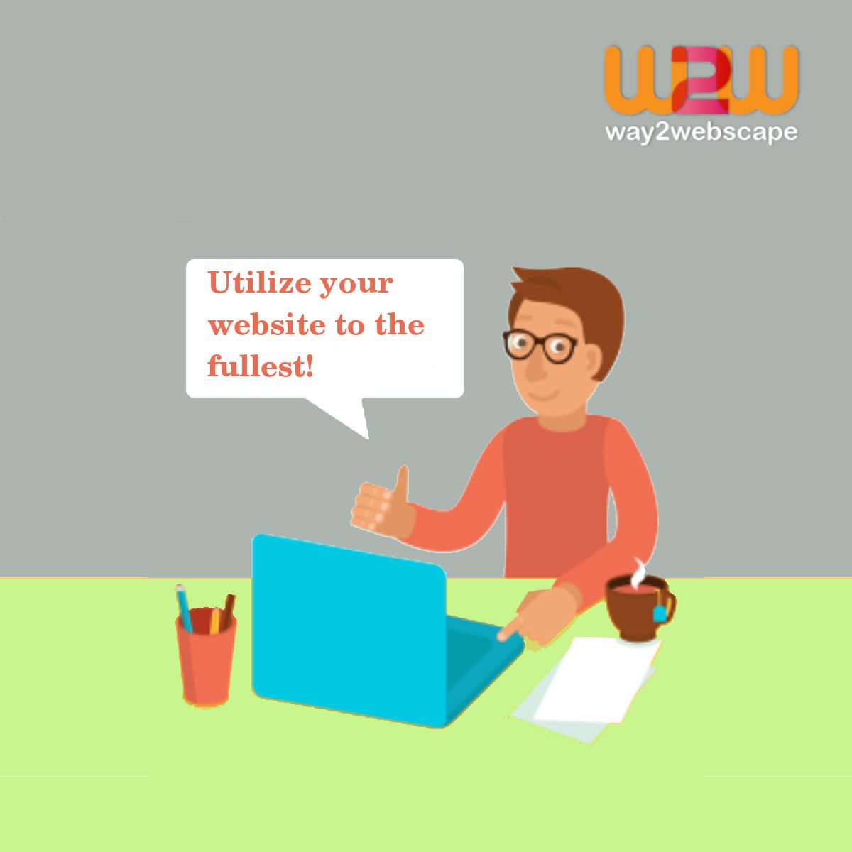 Way2Webscape's tweet image. Creating a website is not the end, use it to your maximum benefit! Follow these simple tips: bit.ly/1kNQfmB