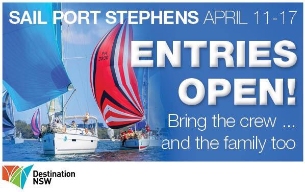 SAIL_PS's tweet image. Online entries now open for Sail Port Stephens 2016. Go to sailportstephens.com.au/racing/enter-s… Can't wait to see you there!!