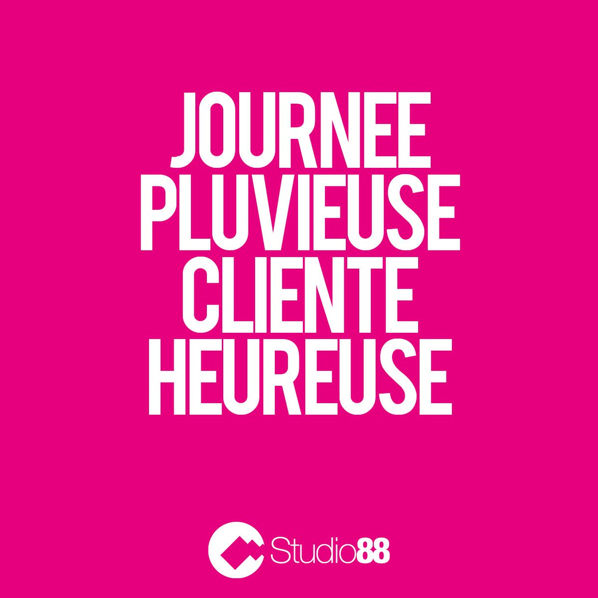SebastienLardon's tweet photo. La pluie apporte le bonheur à mes clientes...#Studio88 #clienteheureuse https://t.co/ocQDKudvt3