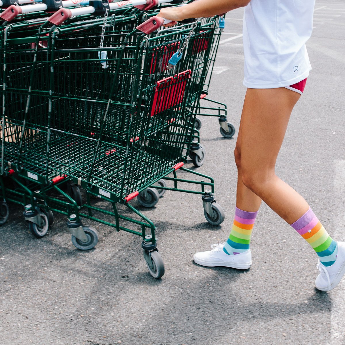 It's a double rainbow! What does it mean?!
#AlfredoGonzales #rainbow #street #sockgame
