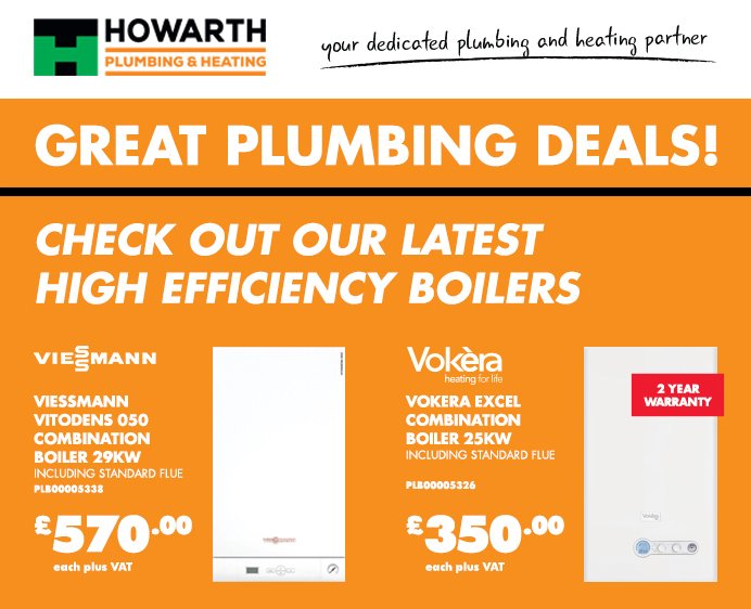 howarthtimber's tweet image. Don't miss out on our #plumbing and #heating deals! Check out all the offers here: bit.ly/1jluFVR