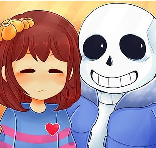 Selfie with my best friend! <a href="/sanstheskeleton/">Sans</a>