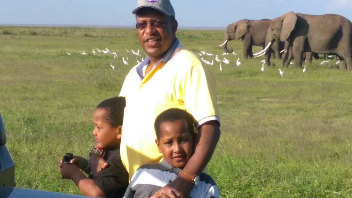paulakahumbu's tweet photo. Our DPP walks the Talk, Keriako Tobiko visits the eles he's saving.. w/ future generations thx 2 #Amboselitrust RT https://t.co/umzs9kRhkh
