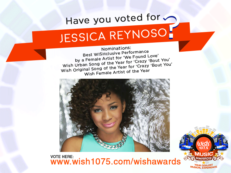 wish1075's tweet photo. Support @reynosojess in the first #Wish1075MusicAwards!

Vote here: https://t.co/1t38bnSrYf https://t.co/NXoNb0vE4m