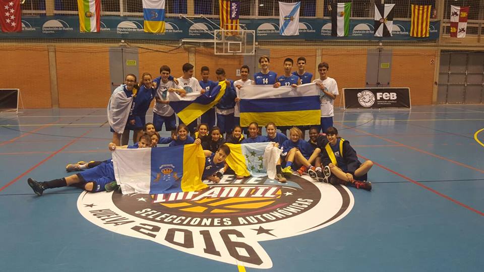 BaseCBGC's tweet photo. #Inf16M Canarias logra la medalla de bronce en el Campeonato de España disputado en Huelva ¡Enhorabuena chavales! https://t.co/tEaBDya1ZG
