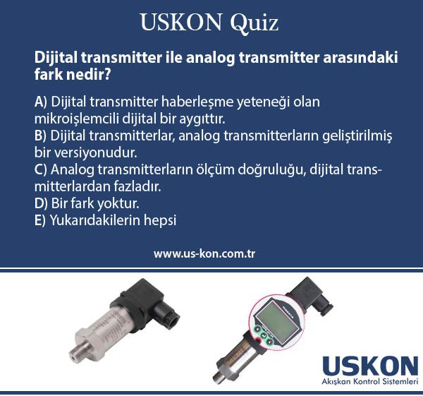 uskon_aks's tweet image. USKON Quiz

us-kon.com.tr

#dijitaltransmitter #digitaltransmitter #analogtransmitter