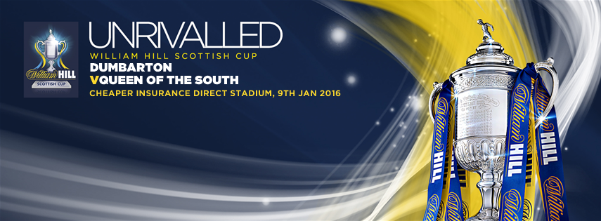 Dumbartonfc's tweet photo. #ScottishCup Our #roadtohampden continues this Sat v @OfficialQosFC at the @CID_Scotland Stadium. KO 3pm. #monalong https://t.co/BKnV5piuJW
