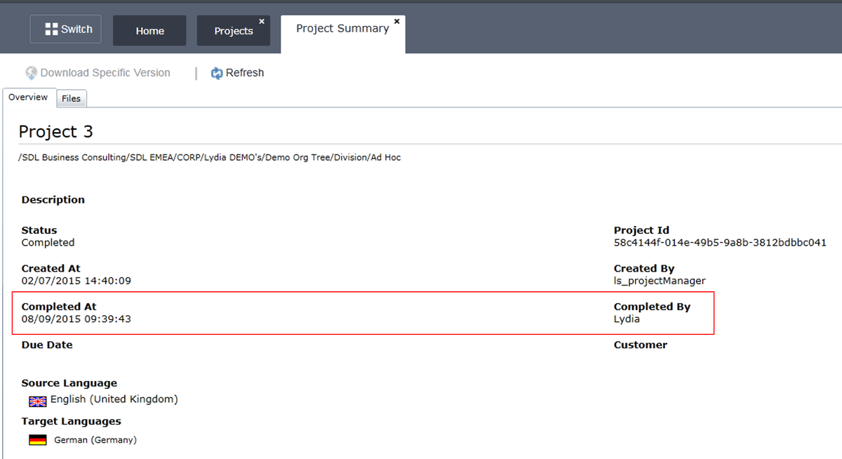 Lyds_RWS's tweet image. Wondered who/when your #SDL #Studio2015 project was given the status of completed? #sdlGroupShare will tell you