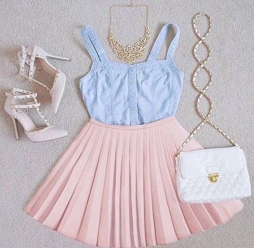 Fashion_Cewek's tweet photo. Soft Blue &amp; PINK https://t.co/uQMosLpFKs