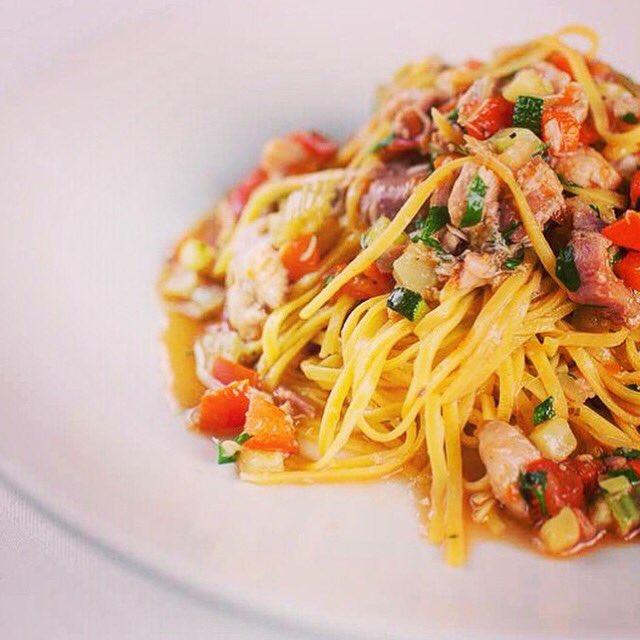 IRobertLondon's tweet photo. I Robert Tagliolini with rabbit ragout! https://t.co/hYjYGawK34