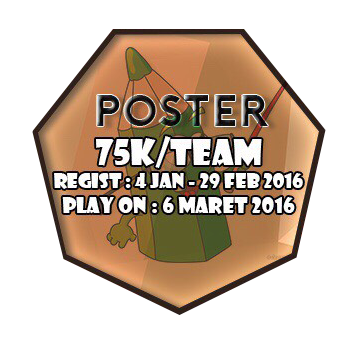 Poster Design Competition 
Regist: 4 Jan-29 Feb 2016
Plays On: 6 March 2016