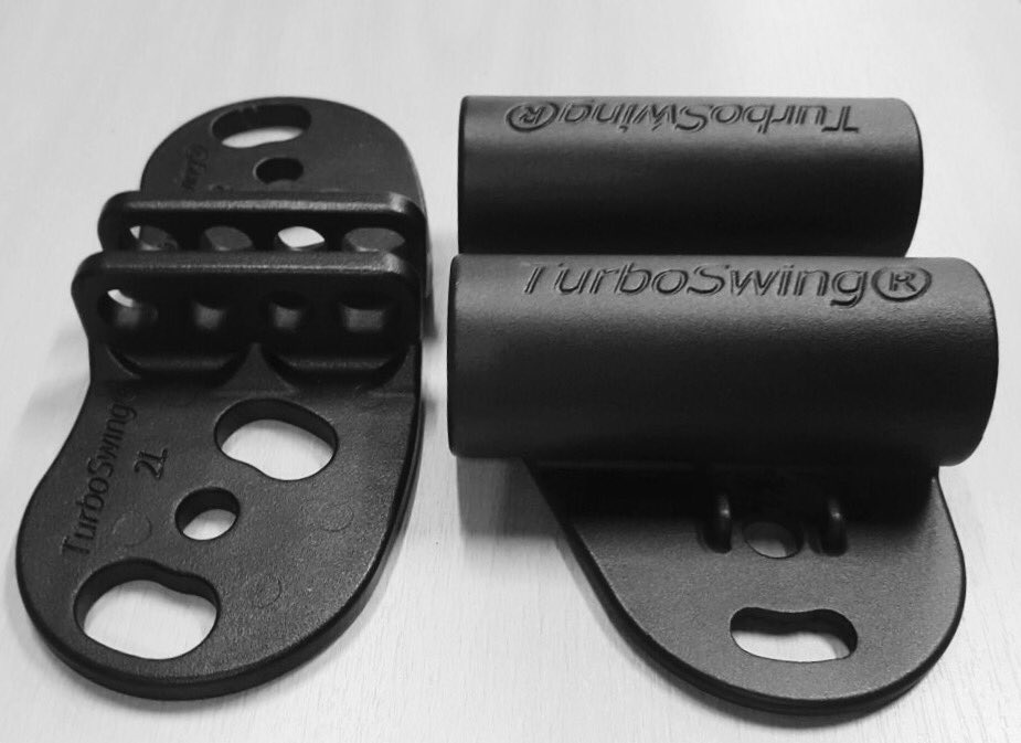 TurboSwing's tweet image. Custom Black TurboSwing brackets! How cool!!