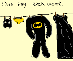 ForeverNewCare's tweet photo. Superheroes also have #LaundryDays. Watch #Batman! He is using #ForeverNew and you? https://t.co/6Yk1bg3NS4