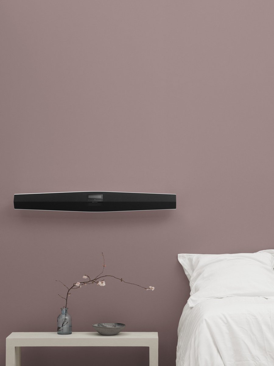 BangOlufsen's tweet photo. High, low or hovering on the table stand... how would you place the new #BeoSound35?? #CES2016 #BangOlufsen https://t.co/f09AIdsVax