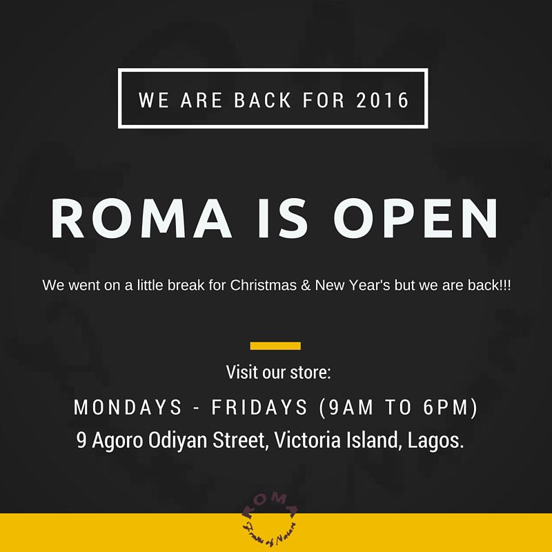 Roma_FON's tweet photo. Back &amp; better for #2016! call us on: 
08060607282/ 08178060896/ 017604611 
Add us on BBM: 2AD77E27 https://t.co/WxcJk3WNbx