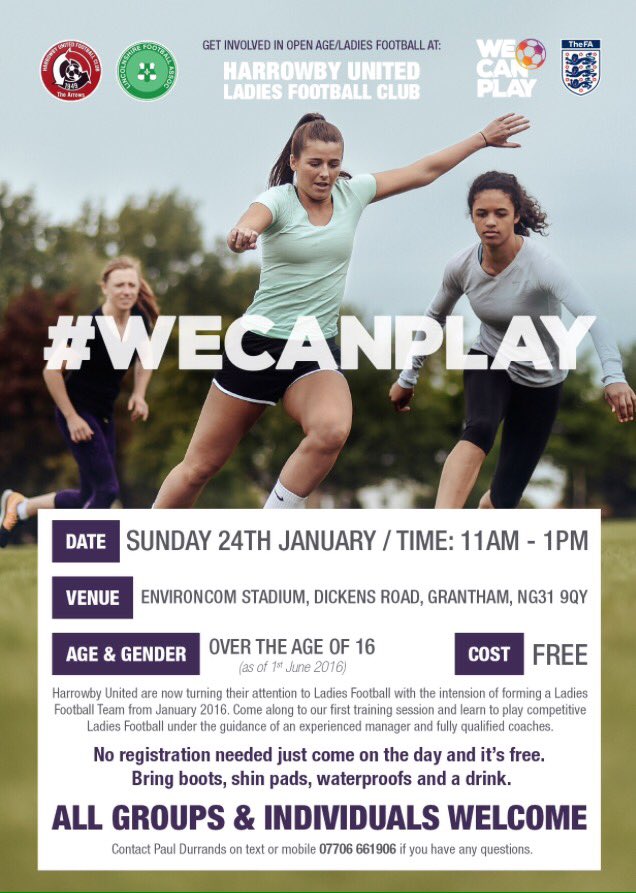 Harrowby UTD Ladies tweet media