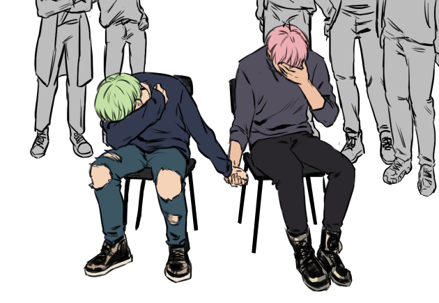 42inteer's tweet photo. holding hands punishment https://t.co/oDRUXgUEOz