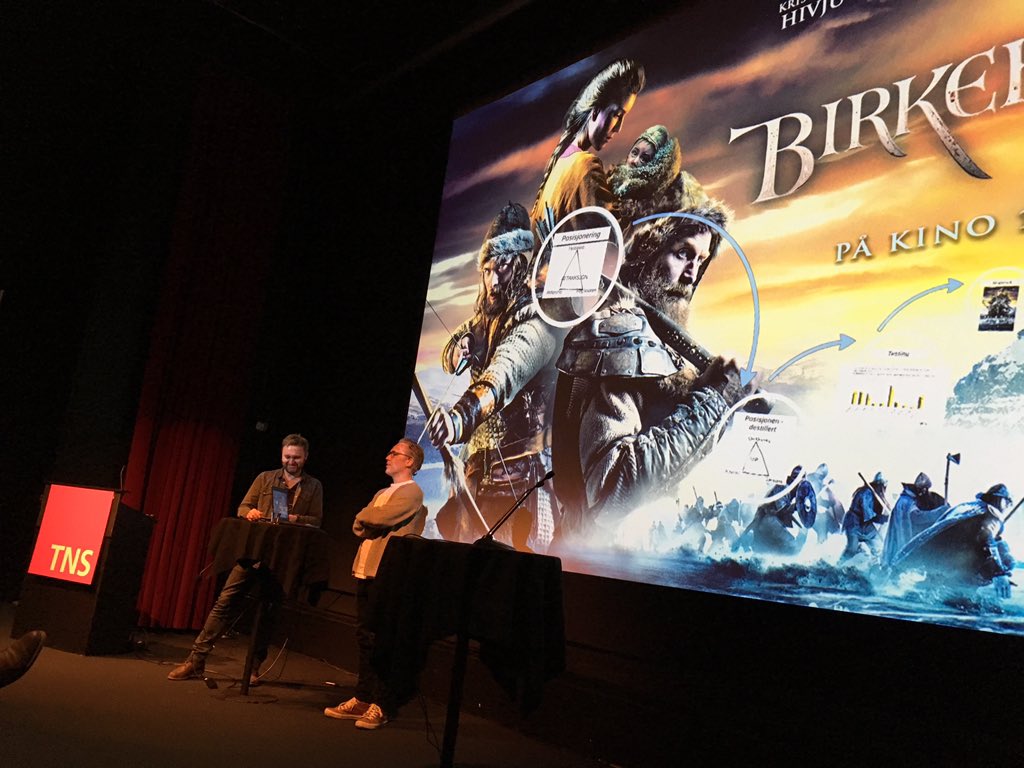 KantarNorway's tweet photo. Tro på sterkt kinoår også i 2016, med blant annet #Birkebeinerne #medietrender2016 https://t.co/qJsNGFgsrS