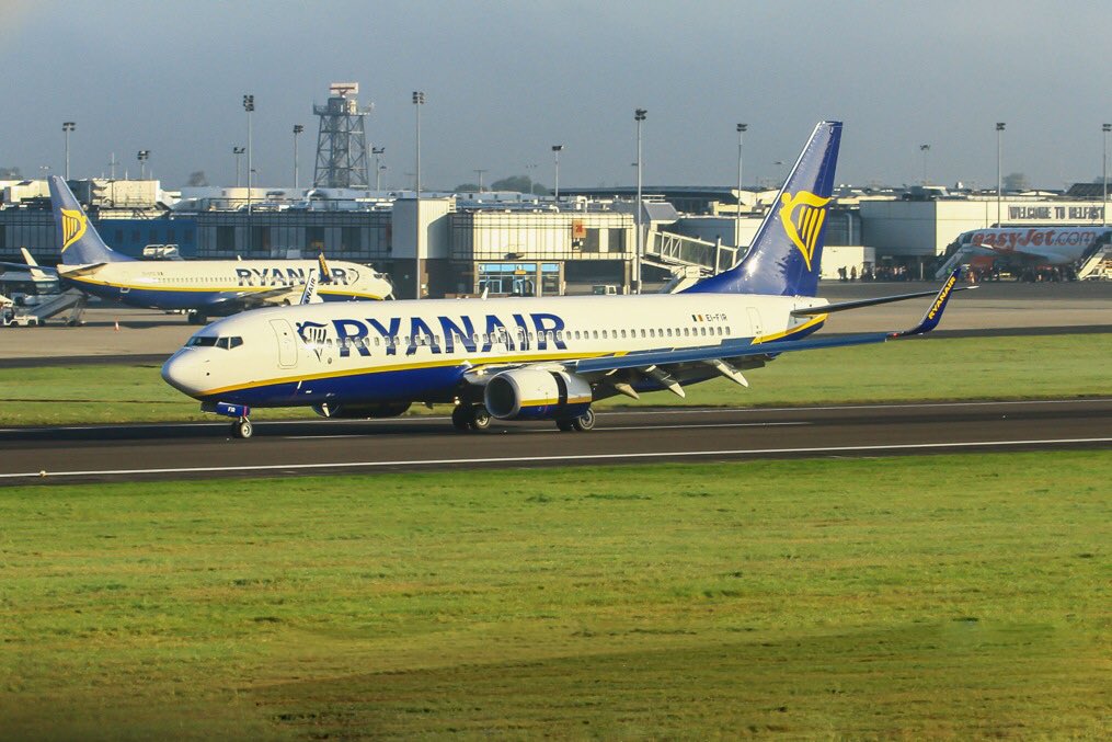 belfastairport's tweet photo. Over 1M seats added to @BelfastAirport with 3 @Ryanair aircraft to be based
here &amp; 750 'on site' jobs  #hiRyanair https://t.co/JUiaT90lLq