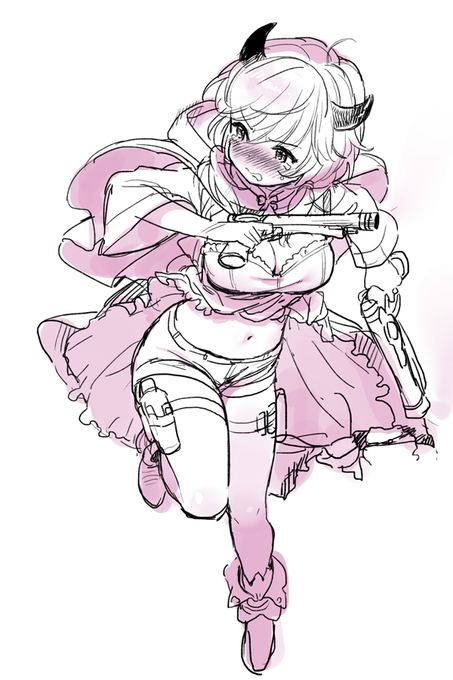 服途中で力尽きた 