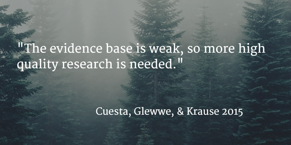 What does a systematic review of the impact of school infrastructure on learning say? buff.ly/1ICKuUv
