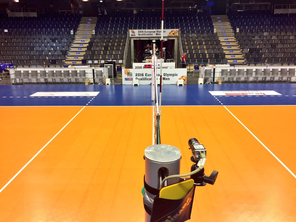 Here in 🇩🇪 (❄️⛄️), not long to go until 🏐 with 🇵🇱 v 🇧🇪 at 🕒! #RoadToRio #volleyball