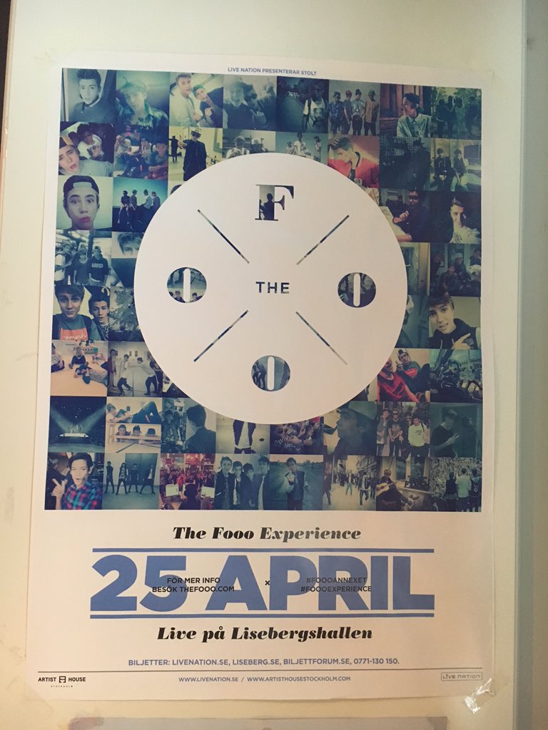 jossefluff's tweet photo. Den 25april 2014, min första Fooo-konsert😻😢✨❤️ #FoooExperience #FoooTBT @thefooomusic https://t.co/fzoDNZqB7o
