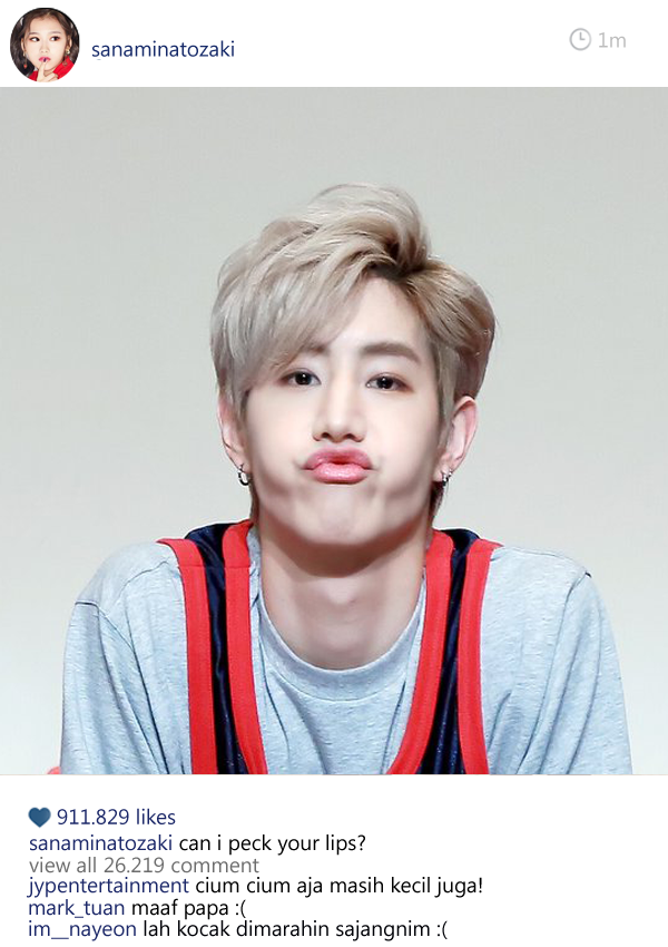 Senpai Request Got 7 S Mark X Twice S Sana T Co N8i9gikila Twitter