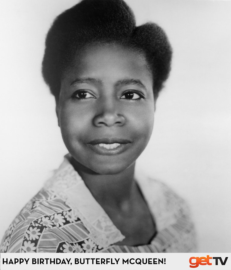 Happy bday, #ButterflyMcQueen! Actress who took small role in GONE WITH THE WIND + made it something unforgettable.
