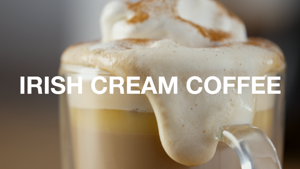 amazon's tweet image. A little coffee, some Irish cream, a bit Irish whiskey, a dash of cinnamon, and voilà!   amzn.to/1ZMzEQ6