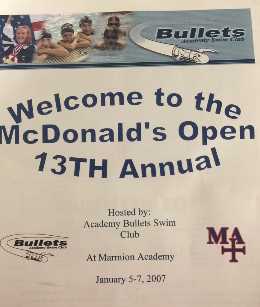 AcademyBullets's tweet photo. #tbt 9 years ago today was the final day of the McDonald's Open, which is now the #SpeedoInvitational. #GoBullets https://t.co/PC4EGhW8Y5