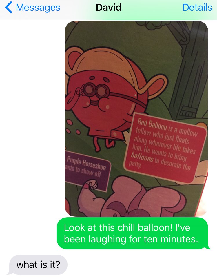 bybellagrace's tweet photo. I was on my kitchen floor laughing alone at the back of a cereal box and he's confused. #lifewithdavid https://t.co/1vaVXWqPNq