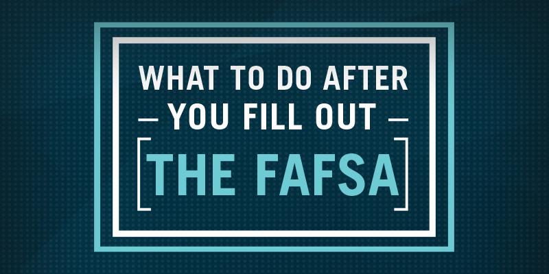 FAFSA's tweet image. Now that you&apos;ve filled out the FAFSA, here&apos;s what you should know: 1.usa.gov/1TH4oy5