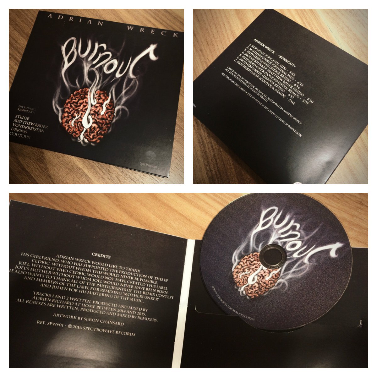 Spectrowave's tweet photo. Here they are... #spectrowave #adrianwreck #burnoutEP https://t.co/qGPwlixHXY