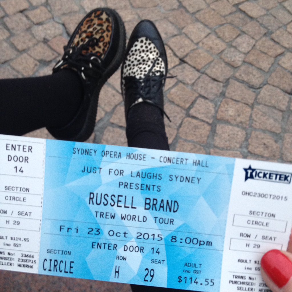 What a fantastic night. Hope you come back soon Russell X