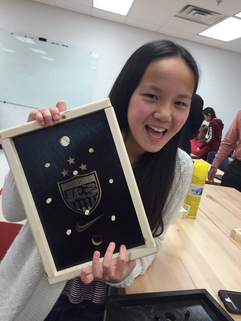 ShanSchmitt's tweet photo. Penny hockey tourney with @k_zuiker #pltw #makers #stemlc https://t.co/thq9D644ZO