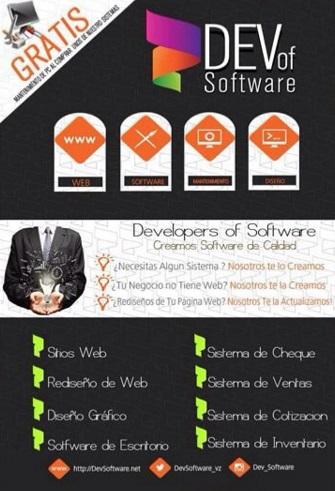 DevSoftware_vz's tweet photo. Te #Ofrecemos Nuestro Servicio de #Programación, #Diseño y más. https://t.co/JmCUZqJrPk
Creamos Software de Calidad https://t.co/aSVVT1MYHB