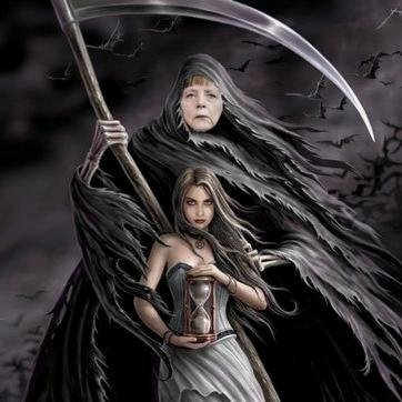 MediterrNewsNet's tweet image. #StopMerkel NOW!