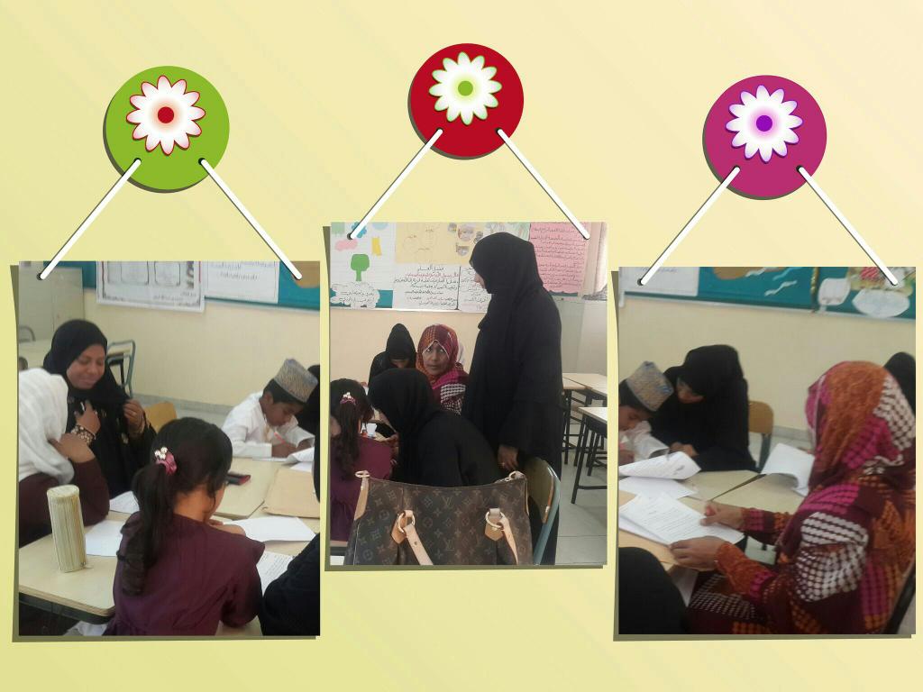 الاجتماع الثاني لهذا اليوم7/6/2016مع اولياء الامور لحل الاختبار التجريبي الثاني مع اولادهم