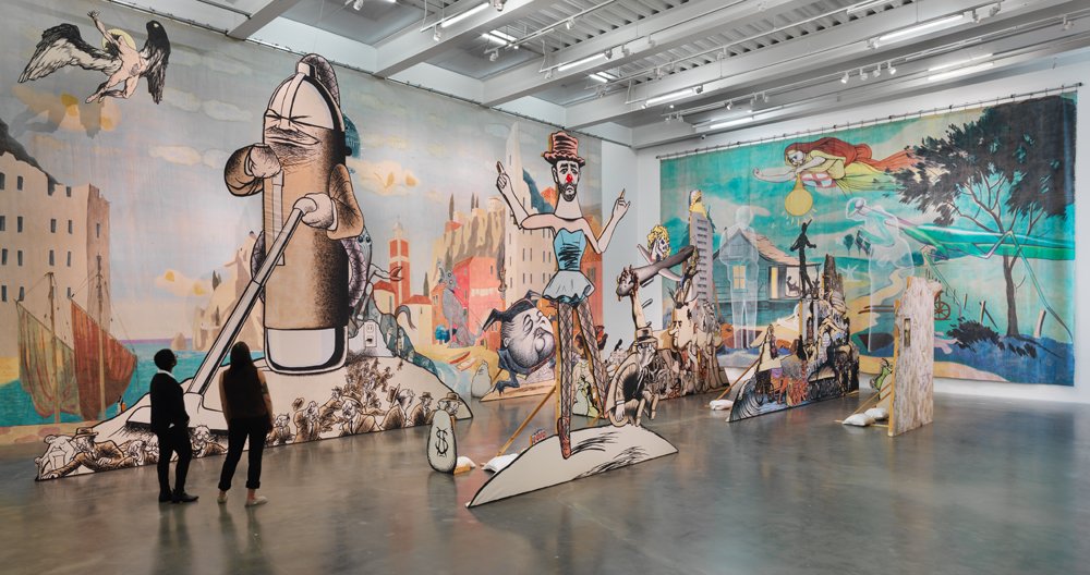 Today is our last #JimShaw Outside the Box Gallery Talk! Catch it at 3:30 pm: bit.ly/1mtKIDC