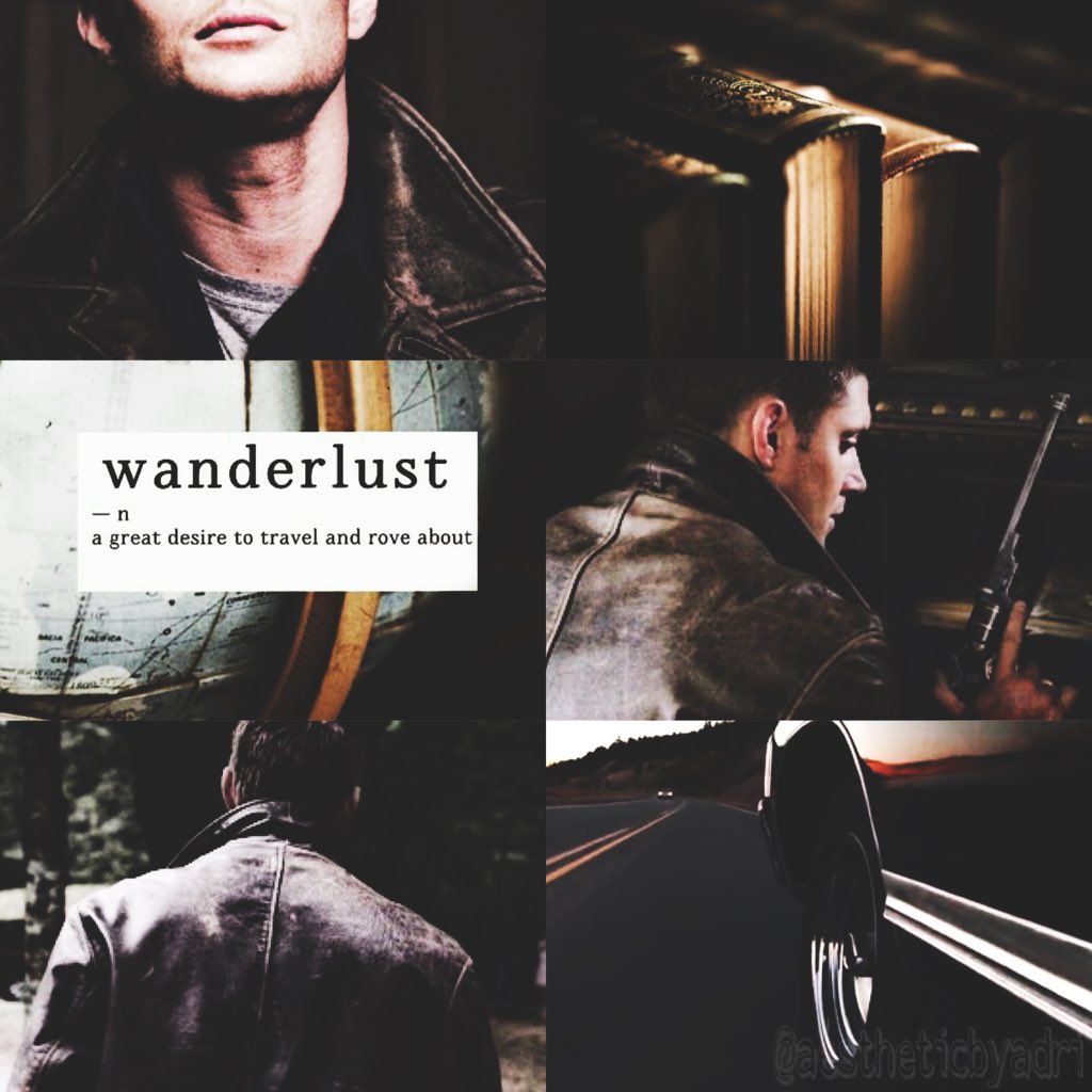 Dean Winchester + leather jacket aesthetic. adri aesthetics. 