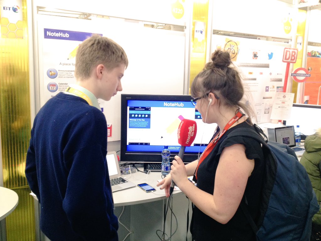 LeeFulmer's tweet photo. More media: @NewstalkFM interviewing @sebastienfulmer about #NoteHub @BTYSTE the @PatKennyNT show Friday #BTYSTE https://t.co/kdQES6eUrR