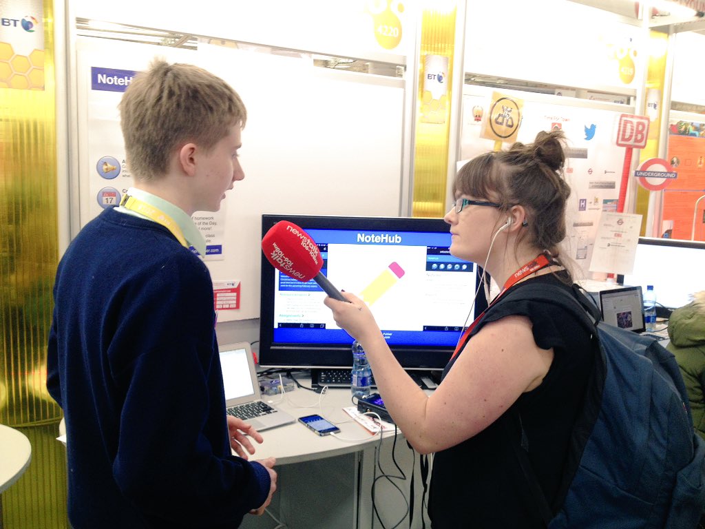 LeeFulmer's tweet photo. More media: @NewstalkFM interviewing @sebastienfulmer about #NoteHub @BTYSTE the @PatKennyNT show Friday #BTYSTE https://t.co/kdQES6eUrR