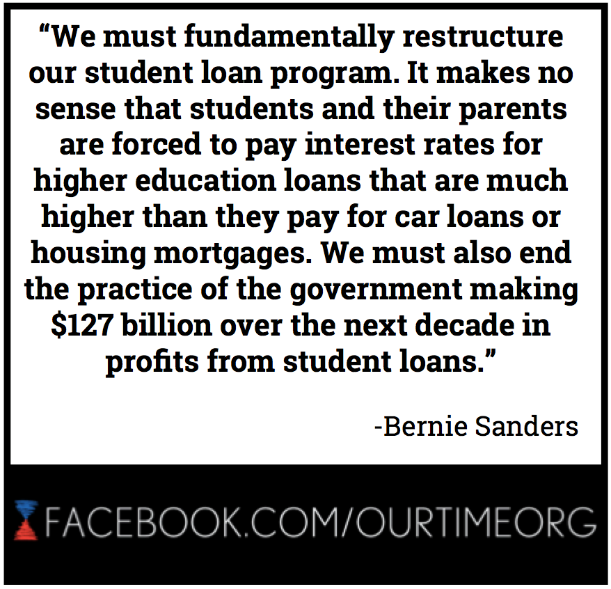 ourtimeorg's tweet image. Bernie Sanders is right.

Register to vote: ourtime.org/vote