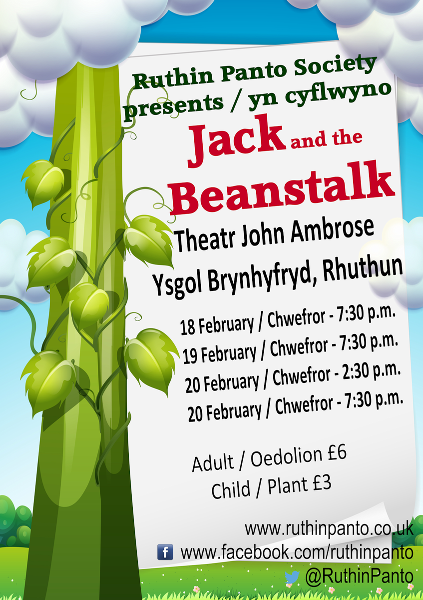 RuthinPanto's tweet photo. It's panto time in Ruthin again! Check out https://t.co/so1grkUzmf for more information. See you there. https://t.co/IpDeenitMM