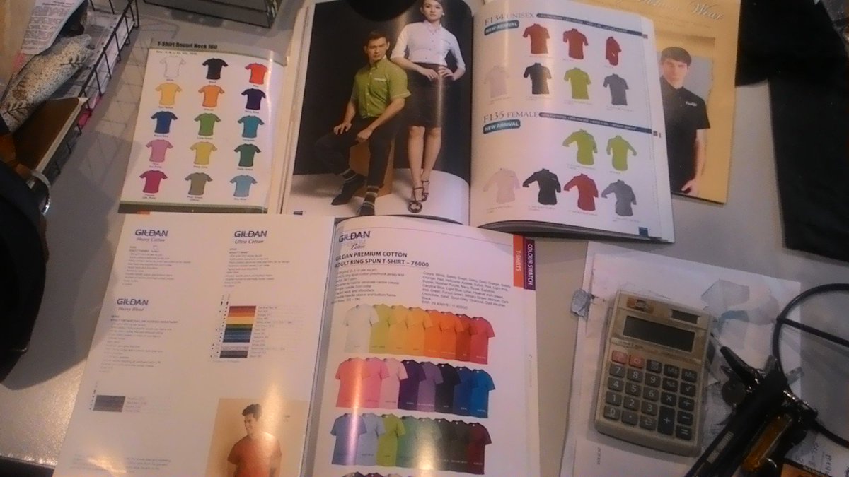 Tshirt printing &amp; uniform supplier. Seremban thru nationwide whatsapp 0136548884 #tshirtprintingmurah