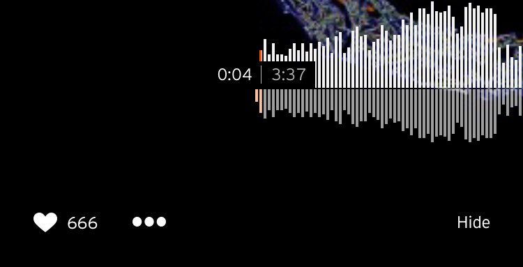 mobileindetail's tweet photo. SOUNDCLOUD: when you like a song, the share button appears. Disclose action buttons gradually. https://t.co/KOrdQ3x8S8