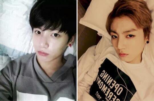 Výsledok vyhľadávania obrázkov pre dopyt jeon jungkook before and after